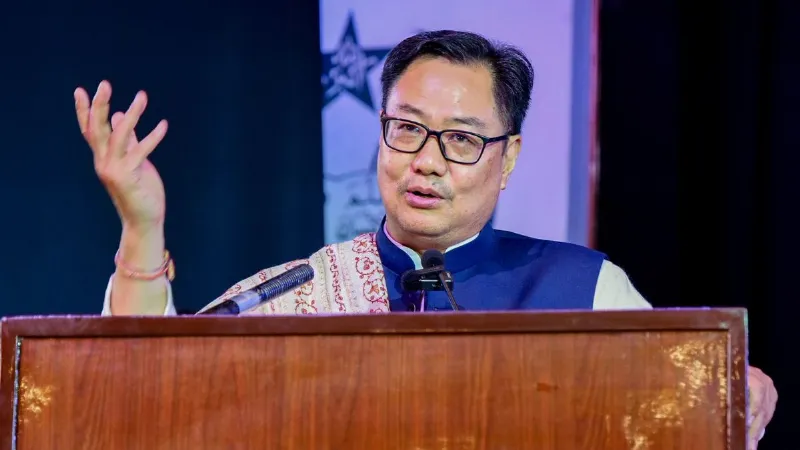 BJP Attacked on Rahul Gandhi Kiren Rijiju Says His Hydrogen Bomb Dont blast