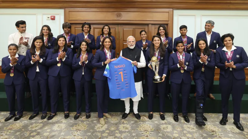 महिला वर्ल्ड कप चैंपियंस से मिले प्रधानमंत्री मोदी, दीप्ति शर्मा ने कहा- ये पल कभी नहीं भूलूंगी