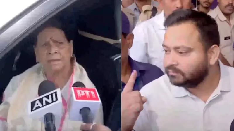 राबड़ी देवी ने बेटों को दिया आशिर्वाद, कहा- जनता की सेवा कर रहे हैं, जनता का प्यार उन्हें जरूर मिलेगा