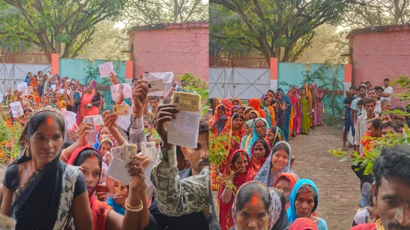13.13% approximate voter turnout recorded in the first phase of bihar assembly elections 2025