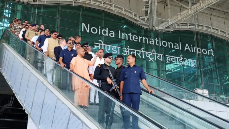 Before the inauguration of Noida Airport CM Yogi gave important instructions