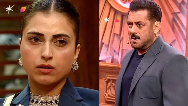 टीवी आपके लेवल से बहुत नीचे है, फरहाना भट्ट के लिए खोले गए घर से बाहर जाने के रास्ते; सलमान खान ने लगाई क्लास
