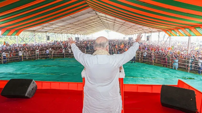 Shah said in Sasaram We do not want votes of infiltrators
