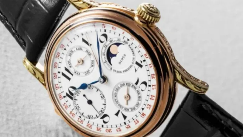 most expensive Patek Philippe watch auction