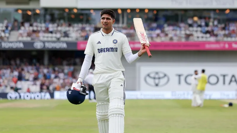 Shubman Gill needs 21 runs to complete 1000 Test runs in 2025