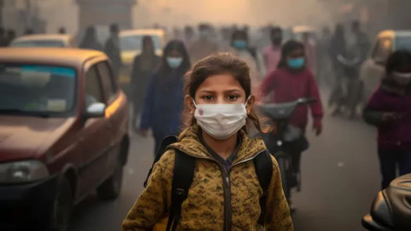 Delhi records its first severe air quality day of the year with an AQI of 428