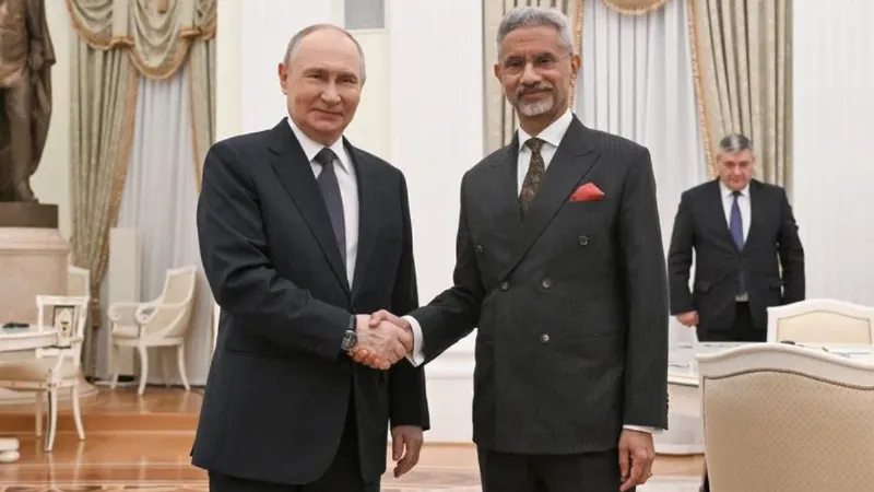 Honoured to call on President Putin of Russia in Moscow today Jaishankar remarks