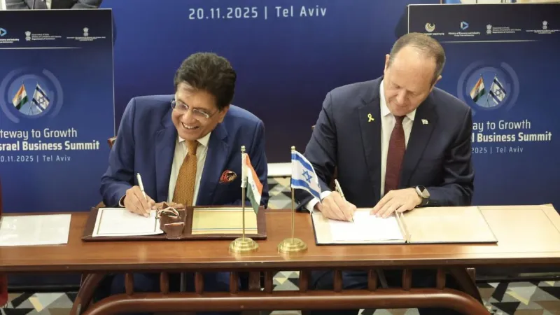 India-Israel Free Trade Agreement: भारत-इजरायल रिश्तों में आर्थिक क्रांति की दस्तक