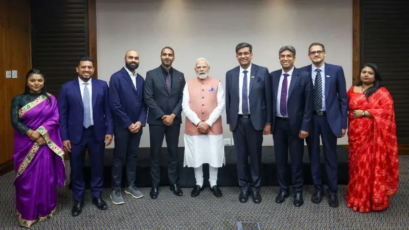 'Fruitful Interaction'....जोहान्सबर्ग में G-20 से इतर भारतीय मूल के टेक उद्यमियों से मिले PM मोदी