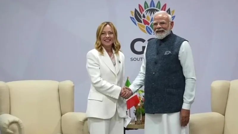 जोहान्सबर्ग में आयोजित G20 समिट में मिले पीएम मोदी और जॉर्जिया मेलोनी, इन मुद्दों पर हुई चर्चा
