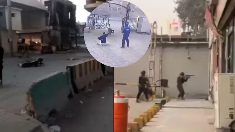 पाकिस्तान में बारूद बांधे फिदायीन ने खुद को उड़ाया, हुए दो जोरदार धमाके, देखें ब्लास्ट का वीडियो