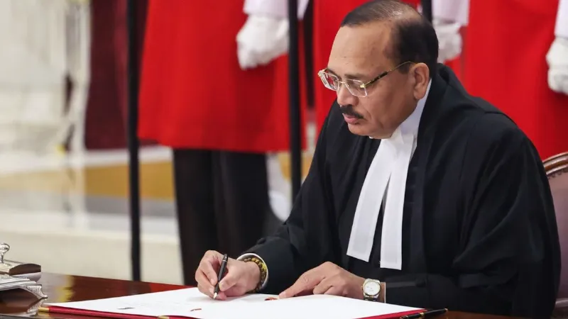 cji Justice Surya Kant oath check details of tenure and property