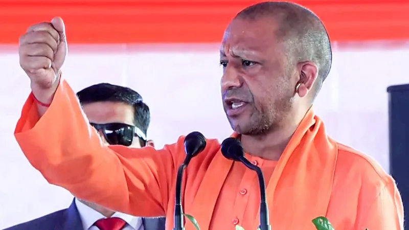 CM Yogi Adityanath announces the renaming of Fazil Nagar to Pava Nagari from the stage