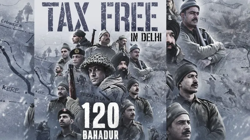 120 Bahadur tax free in Delhi know now ticket price