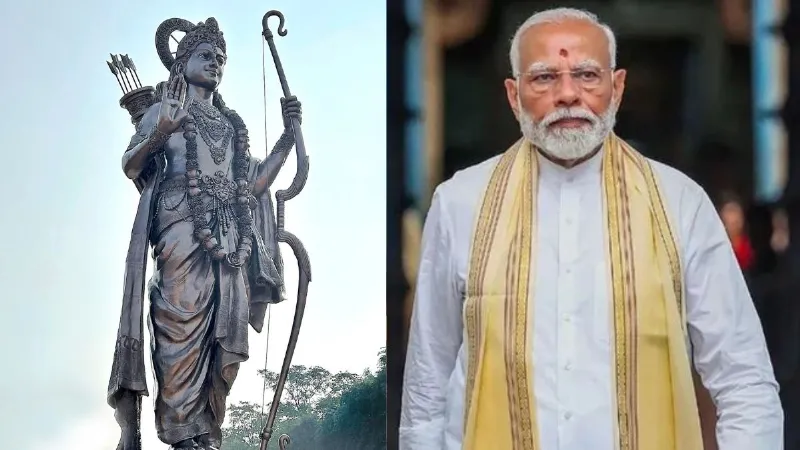 दुनिया की सबसे बड़ी भगवान राम की मूर्ति, जिसका उद्घाटन करेंगे PM मोदी आज