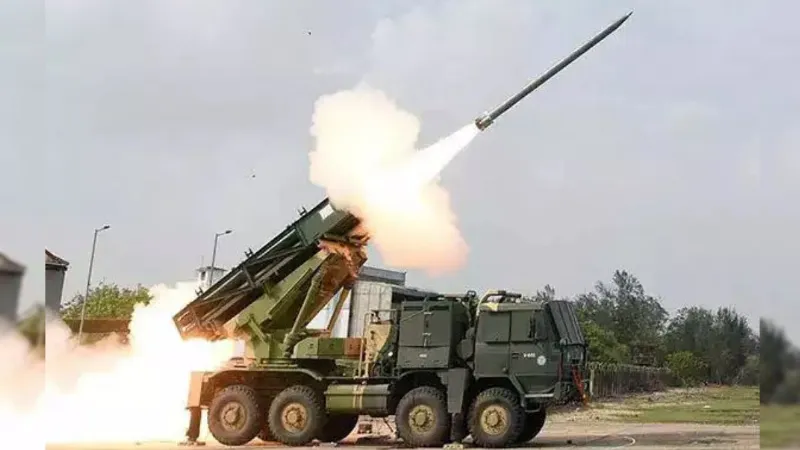 Pinaka Rocket System Price Specs Features 44 Seconds to Fire 72 Rockets