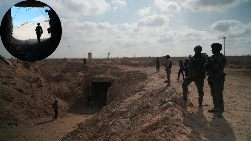 Israel kills 40 Hamas fighters trapped in tunnel