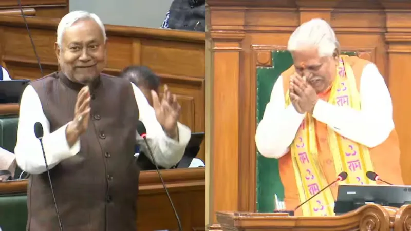 'खड़ा होकर प्रणाम करिए', जब CM नीतीश कुमार ने सदन में प्रेम कुमार को स्पीकर बनने की दी बधाई; देखें VIDEO