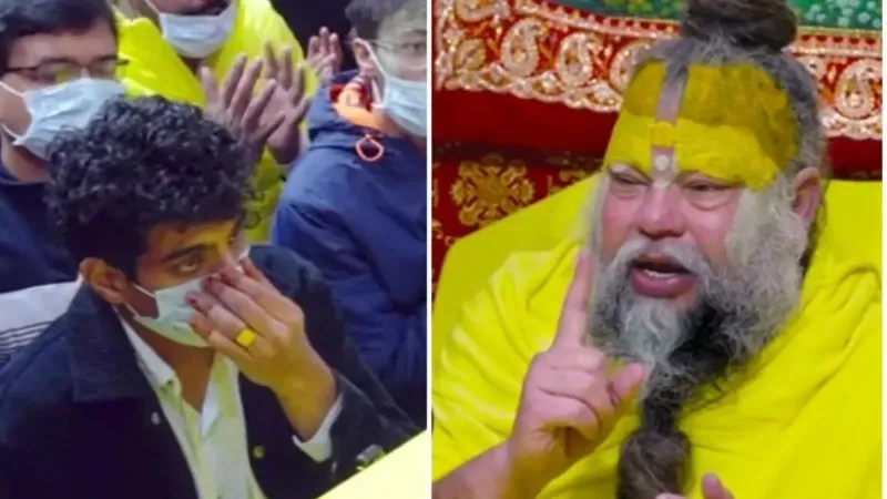 प्रेमानंद महाराज के पास पहुंचे पलाश मुच्छल? VIDEO क्लिप सोशल मीडिया पर हो रही वायरल