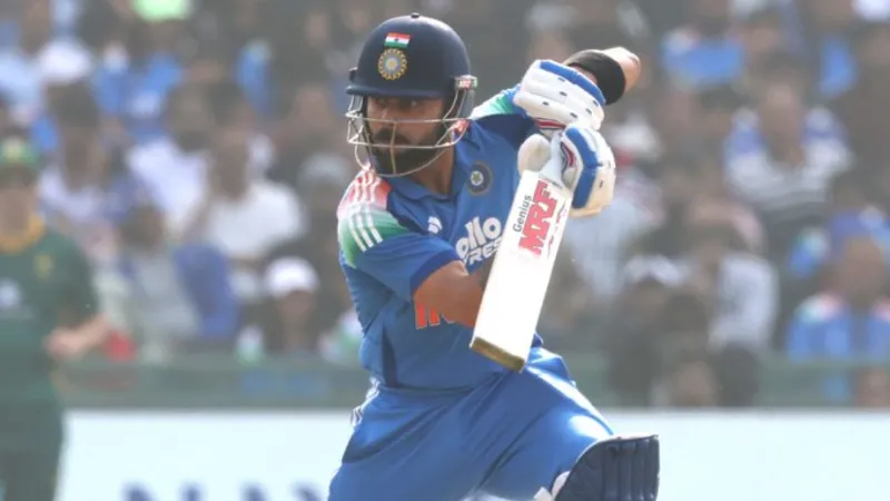 IND vs SA: रायपुर में बदला हुआ दिखा विराट का तेवर... जड़ा ऐसा छक्का, लोग हो गए हैरान; देखें VIDEO