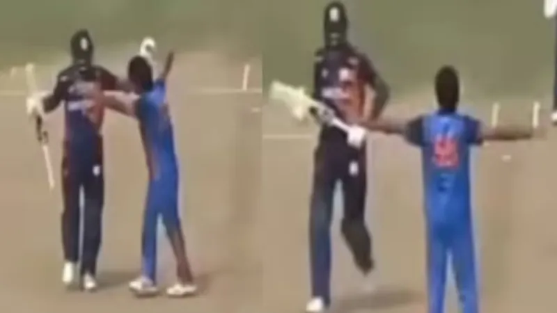 Hardik Pandya Enjoys after ravi bishnoi takes his wicket video goes viral