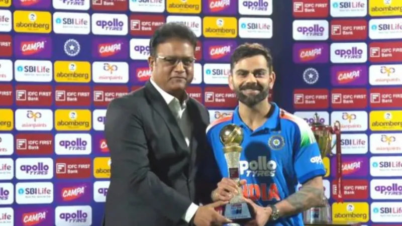 IND vs SA Playing for the team for a long time Virat Kohli said after winning the ODI series