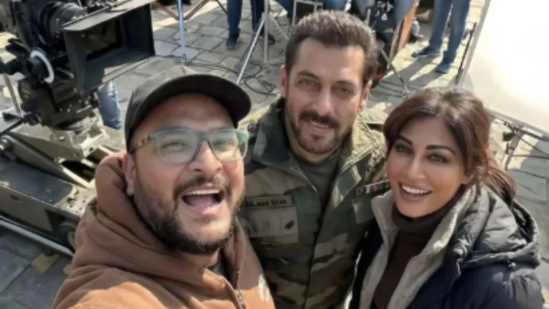 "बैटल ऑफ गलवान" की सेट से आई सलमान खान की खास फोटो, सेना की यूनिफॉर्म में दिखे भाईजान