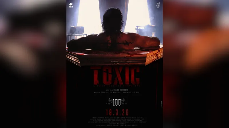 यश की टॉक्सिक: ए फेयरी टेल फॉर ग्रोन-अप्स  का नया पोस्टर और दमदार टेक्नीशियन्स की घोषणा, रिलीज में 100 दिन बाकी