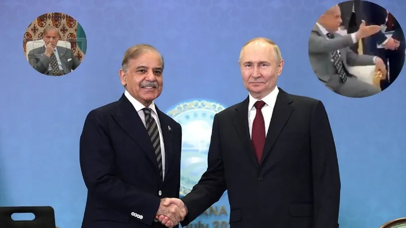 पुतिन से मिलने के लिए शहबाज ने 40 मिनट का चबाया नाखून, फिर किया गेट क्रैश; पाकिस्तानी पीएम की शर्मनाक VIDEO