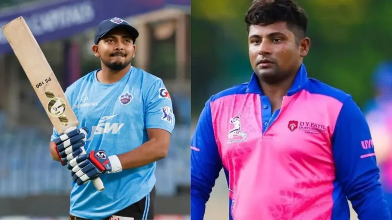 पृथ्वी शॉ से लेकर सरफराज खान तक... IPL ऑक्शन में इन धाकड़ खिलाड़ियों को नहीं मिला खरीदार; देखें लिस्ट