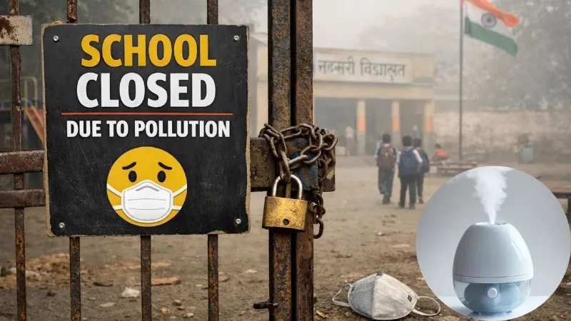 Air purifiers will be installed in Delhi government schools