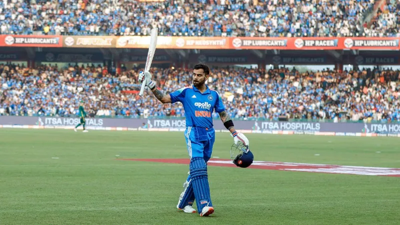 What is Virat Kohli record in Vijay Hazare Trophy