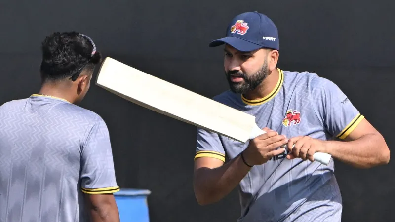 cricket vijay hazare trophy sikkim vs mumbai rohit sharma century in 62 balls