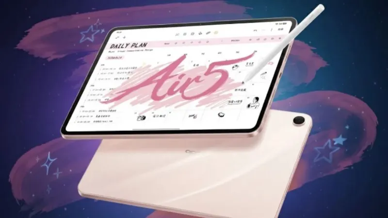 Oppo Pad Air 5 tablet launched with 10050mAh battery know features and price