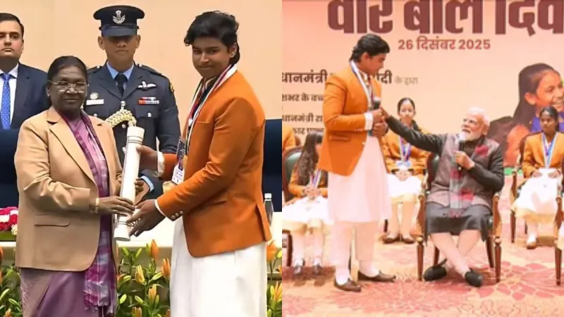 वैभव सूर्यवंशी को मिला राष्ट्रीय बाल पुरस्कार, देखें क्रिकेट के मैदान से राष्ट्रपति भवन तक का सफर?