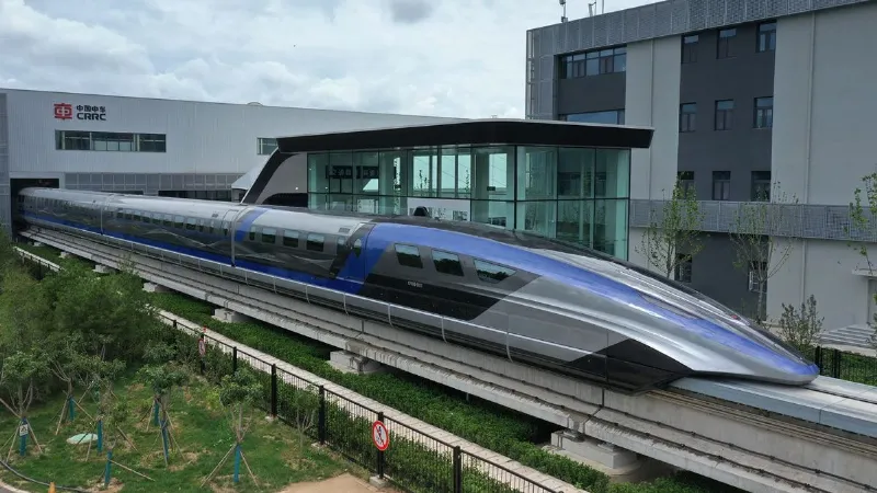 चीन के 'मैग्लेव ट्रेन' ने बनाया रफ्तार का वर्ल्ड रिकॉर्ड, 2 सेकेंड में 700kmph की स्पीड पकड़ी, VIDEO