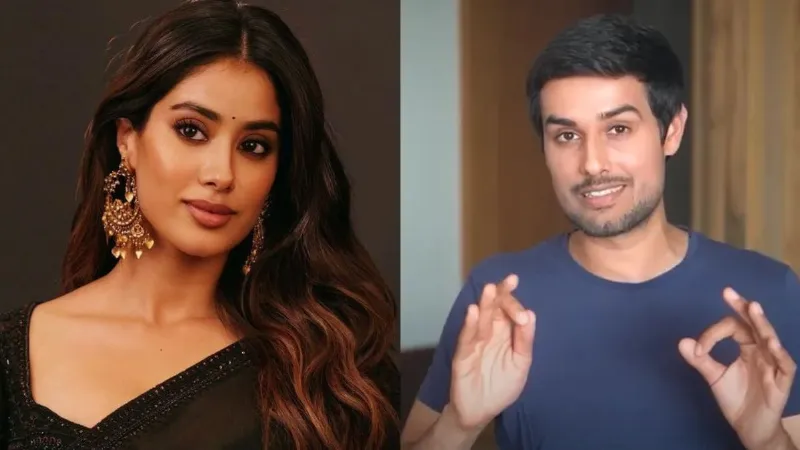 Dhruv Rathi reply to Jhanvi Kapoor post on Bangladeshi Hindu