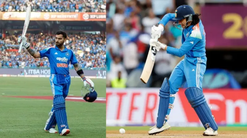 Year Ender 2025 Virat Kohli wins among men Smriti Mandhana scored the most ODI runs among women