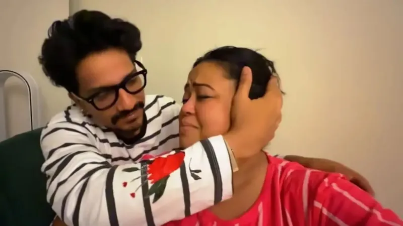 Bharti Singh Cries After delivery harsh limbachiya handles video viral