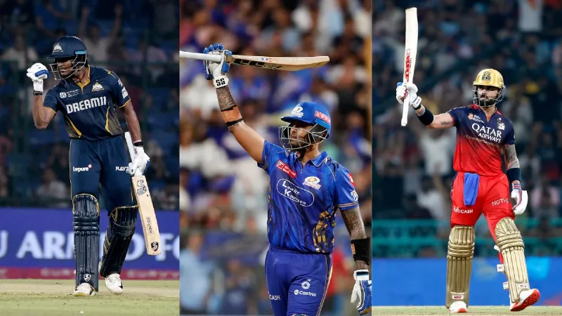 Top 10 Batsmen Who Scored The Most Runs In IPL 2025 Sai Sudharsan VIRAT KOHLI SHUBMAN GILL