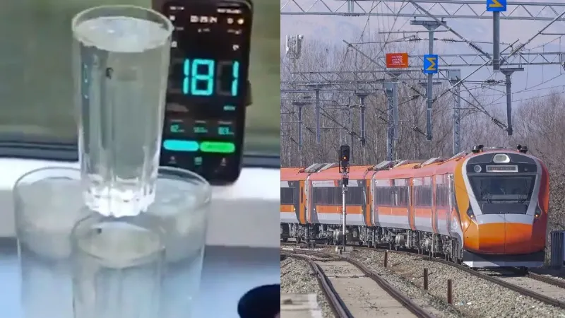 180 Kmph पर हुआ सफल वाटर टेस्ट, रेलवे मॉडर्नाइजेशन को बड़ी सफलता; देखें VIDEO