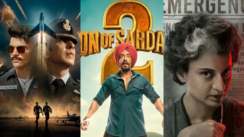 biggest bollywood flops 2025 box office sikandar sky force war 2 son of sardaar 2 emergency