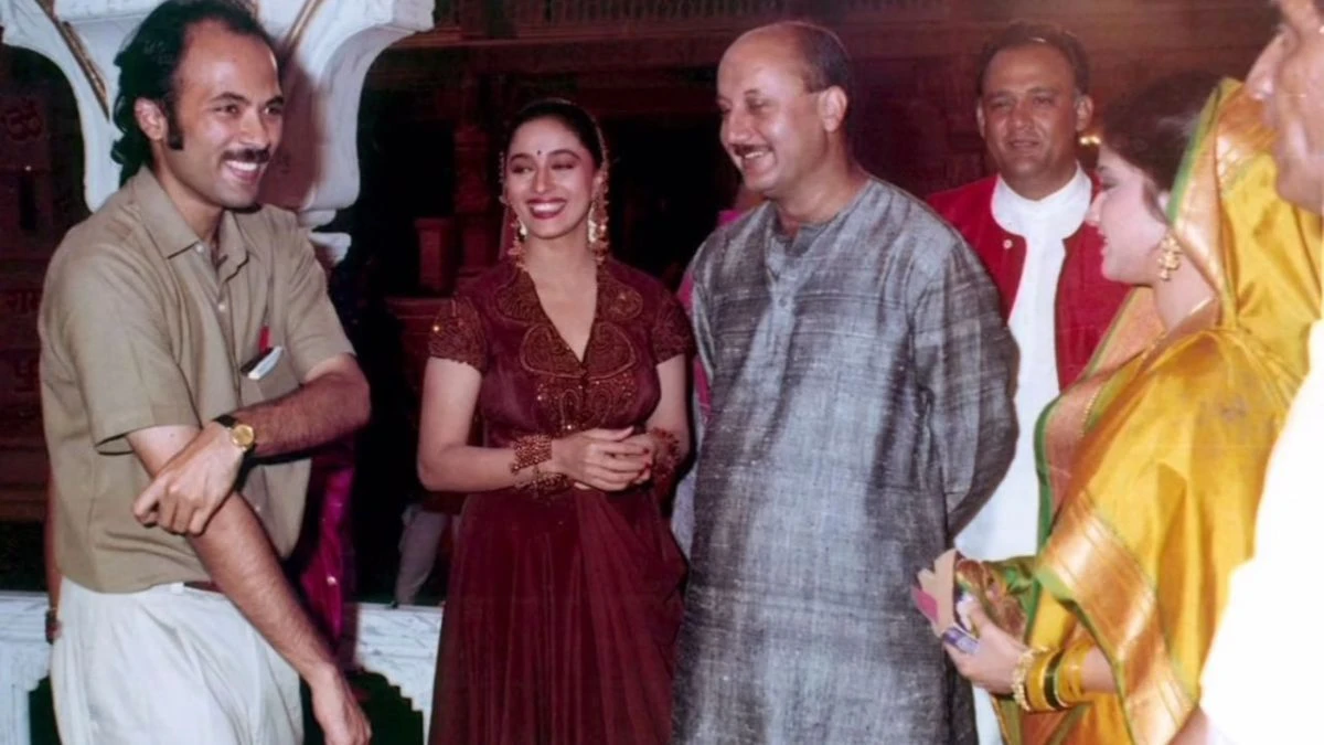 'हम आपके हैं कौन' के 30 साल पूरे होने पर अनुपम खेर ने सलमान, माधुरी के साथ पुरानी तस्वीरें कीं साझा