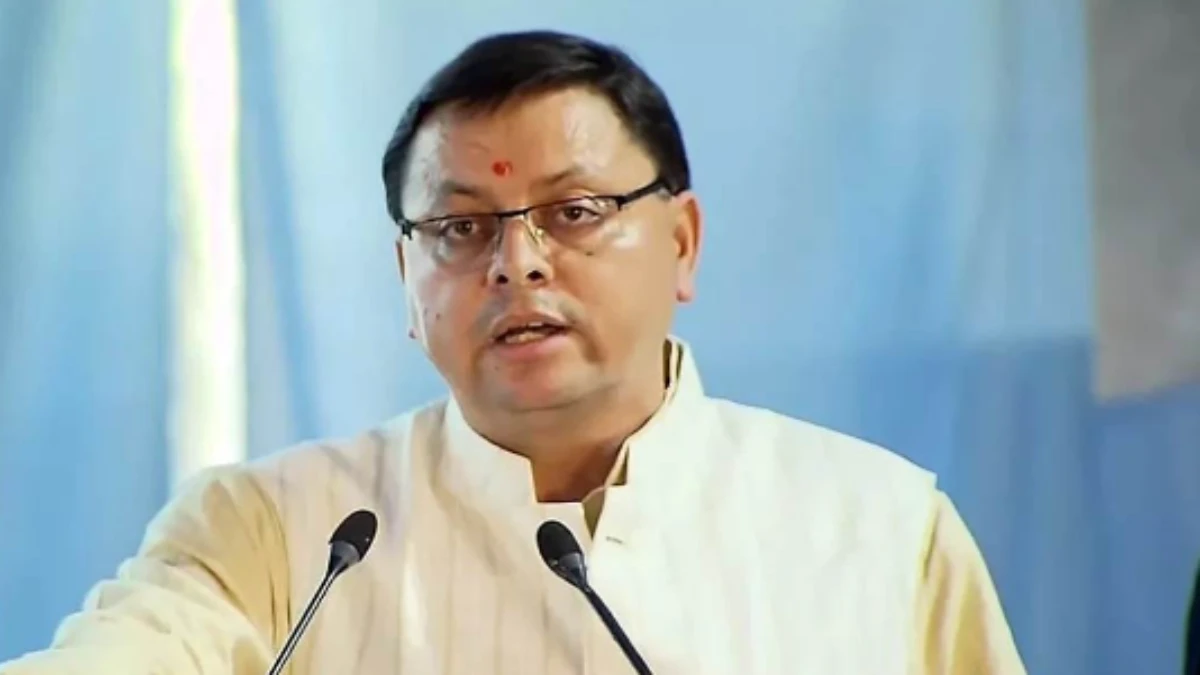 उत्तराखंड के सीएम पुष्कर सिंह धामी/ Social Media