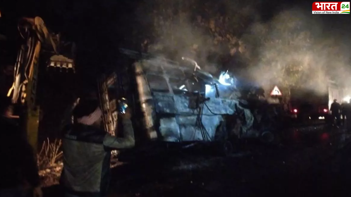 Madhya Pradesh: गुना में बस में लगी भीषण आग, 13 यात्री जिंदा जले; कैसे हुआ ये दर्दनाक हादसा?