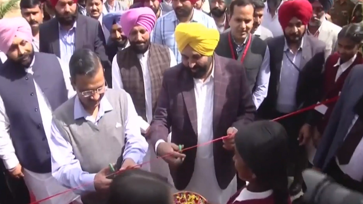अरविंद केजरीवाल, CM मान ने लुधियाना में 13 और स्कूल ऑफ एमिनेंस का किया उद्घाटन