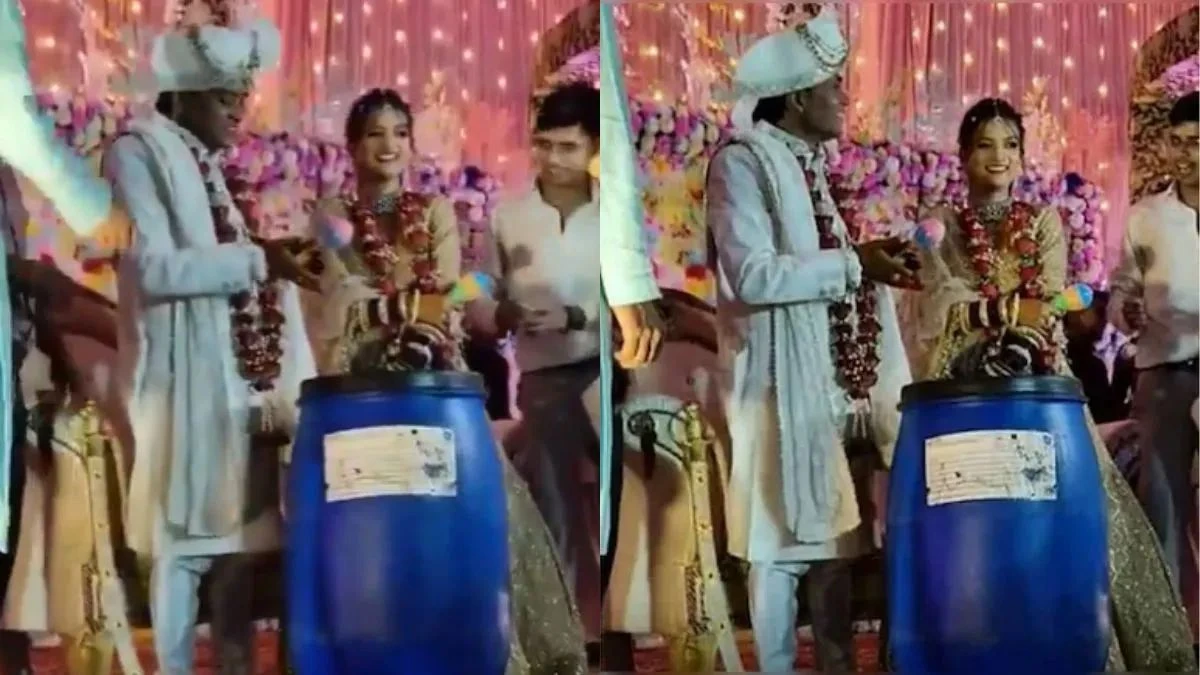 हमीरपुर की शादी में दूल्हा-दुल्हन को तोहफे में मिला ‘नीला ड्रम’, मेरठ हत्याकांड की यादें फिर ताज़ा