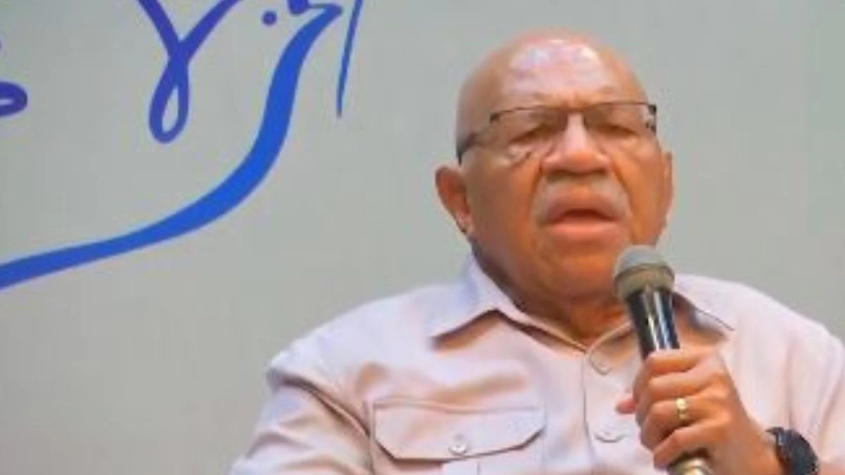Fiji PM Rabuka Says someone is not very happy with you