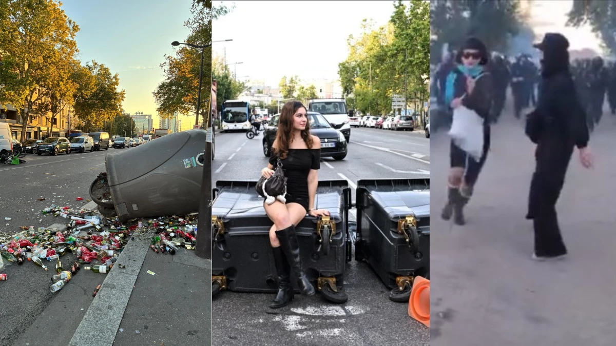 After Nepal now people in France have started the Block Everything movement