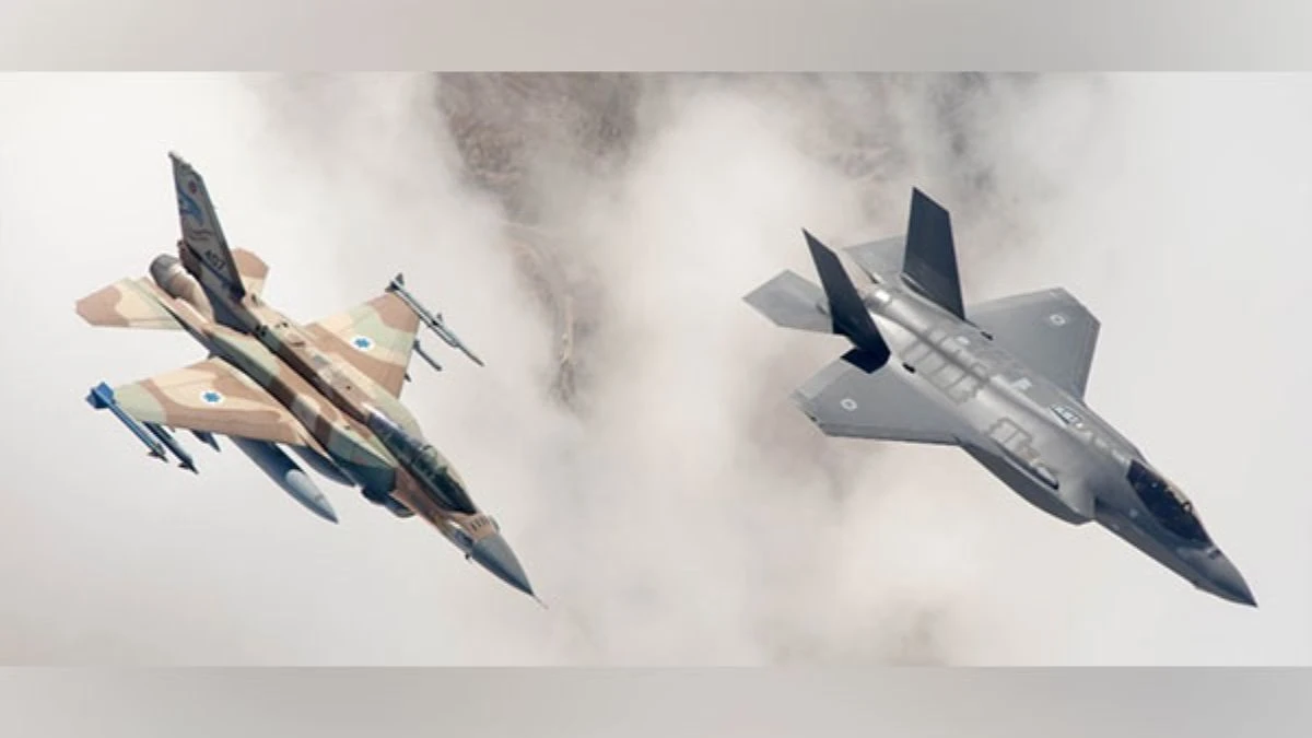 Israeli fighter jets carried out airstrikes in Lebanon targeting Hezbollahs weapons depot panic increased